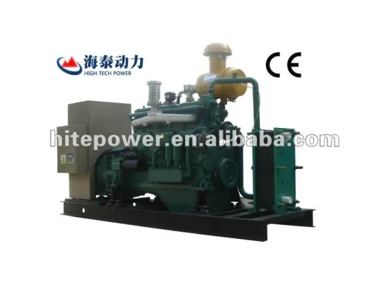 biogas power generator with exhaust heat recovery