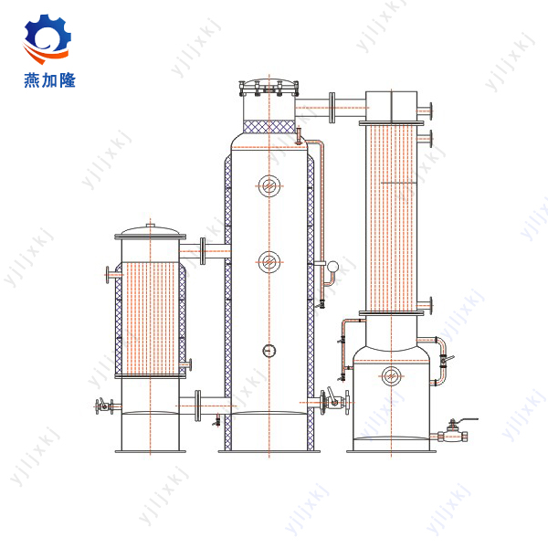 Stainless Steel Single Effect Circulating Distiller