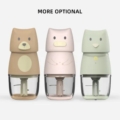 Rechargeable Mini Electric Baby Food Grinder for Kids