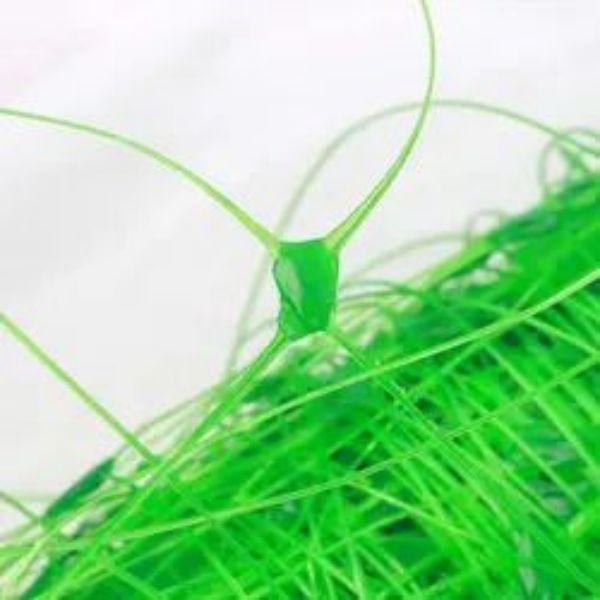 Agricultural plastic plant support net