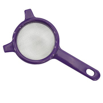 Stainless Steel Strainer, plastic handle 3-inch