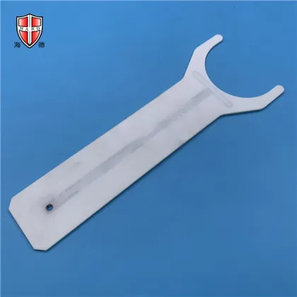 semiconductor alumina ceramic thin machinery robot hand arm