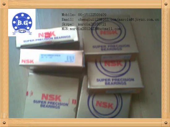 High Speed Thrust Angular Contact Ball Nsk Bearings With Unique Heat Treatment