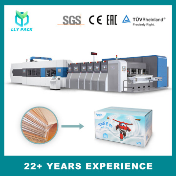 Feeder Edge Feeder κυματοειδές πίνακα Flexo Printing Machine