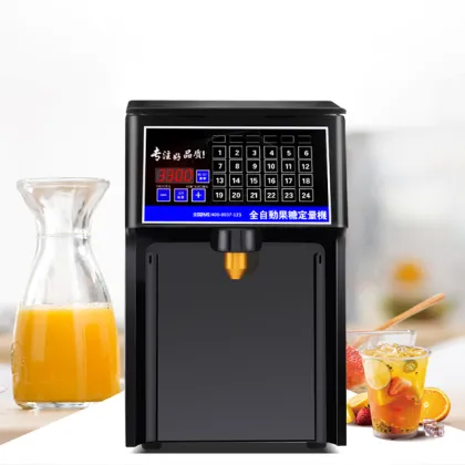 Fructose Quantitative Dispenser | 16 Keys Syrup Machine