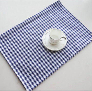 100% cotton waffle grid custom embroidered logo tea towel