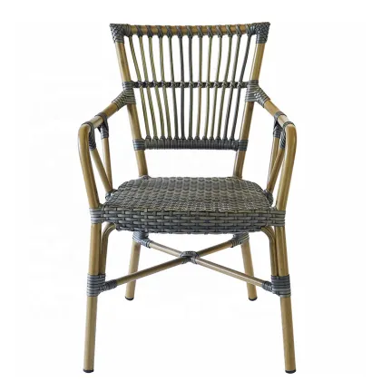 stackable bistro chair bamboo hotel bistro cafe chairs