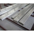 barra plana de aluminio con bordes redondeados