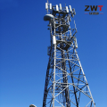 Torre treliçada de 4 pernas para uso industrial