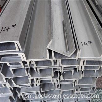 304 vevela le vevela o le steanless steel channel bar