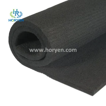 Hot sale black activated carbon fiber felt price