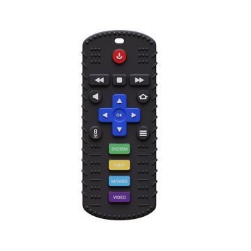Silicone Teething Toys: Shaped Like a TV Remote Control for Babies Aged 6-12 Months