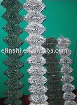 Galvanized / PVC Coated Chain Link Fence + Post(Anping Factory)