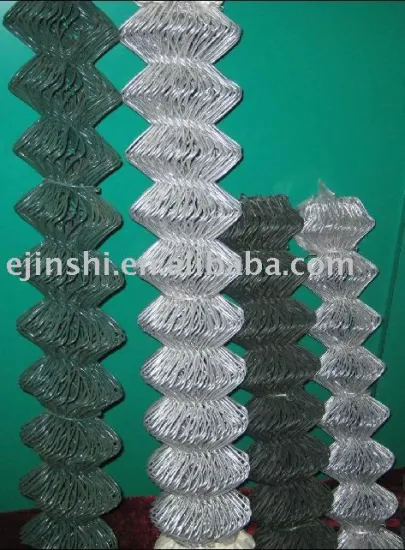 Galvanized / PVC Coated Chain Link Fence + Post(Anping Factory)