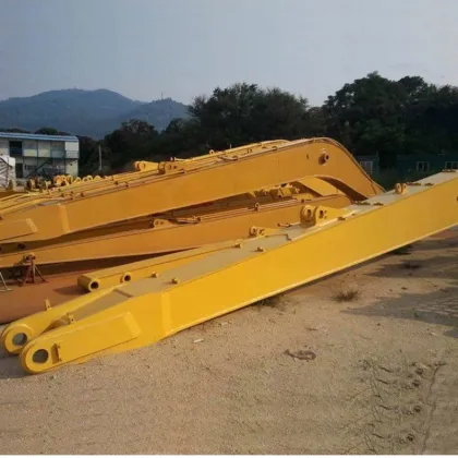 Long Boom Arms for Heavy Machinery in Construction