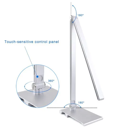 Sleek Desk Lamp Bedroom Hotel Table Lamp