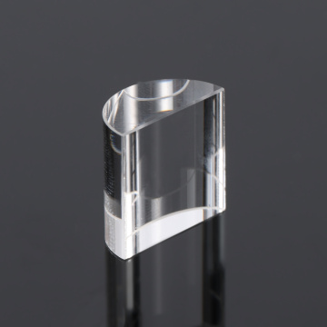 Ống kính canxi florua quang học hồng ngoại nửa cột