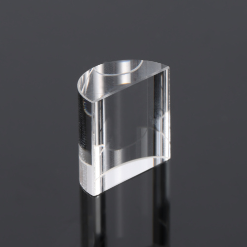 Ống kính canxi florua quang học hồng ngoại nửa cột