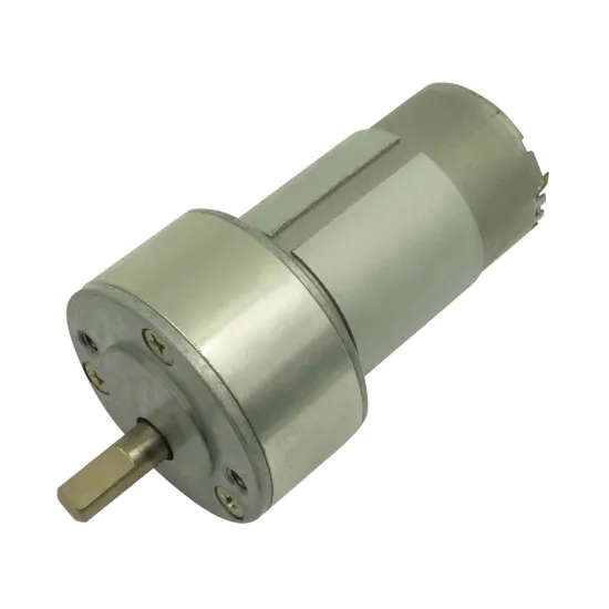 High Torque 12V/24V DC Geared Electric Motor 50kgf.cm