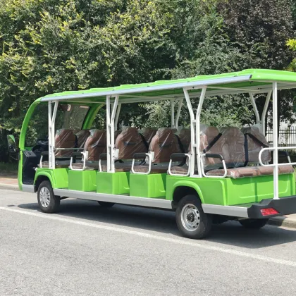 17-seater sightseeing pure electric car