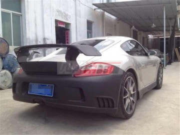 2005-2008 Boxster 2Dr TA Style Fiber Glass Rear Bumper For Porsche