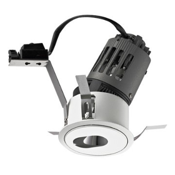 Elliptical hole radiation angle adjustable ceiling lights MR16