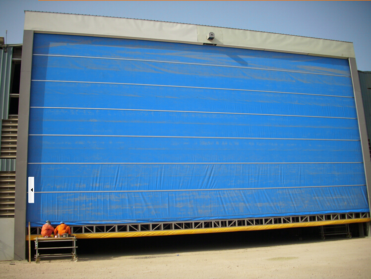 High Speed Fabric Lifting Rolling Flexible Gate