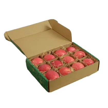 Customized Fresh Fruit Corrugated Cardboard Box Packaging