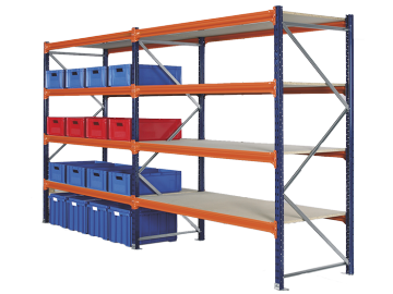 warehouse storage rack, longspan shelving