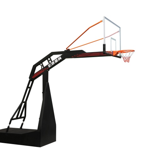 Adjustable Height Hydraulic Basketball Hoop Stand