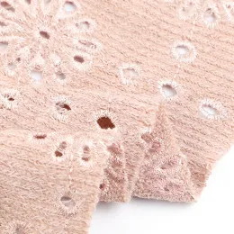 2022 Sustainable Knitted Embroidery Fabric for Wedding Dress