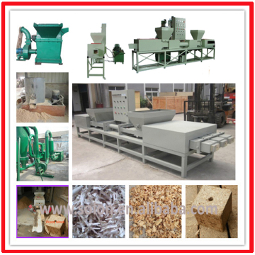 Wood Chips Block Press Machine