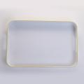 decorative serving tray with double handle