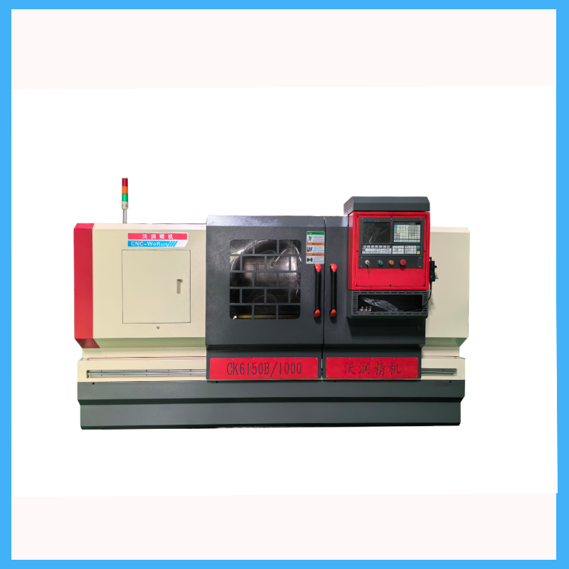 Torno CNC de metal de cama plana horizontal Ck6150