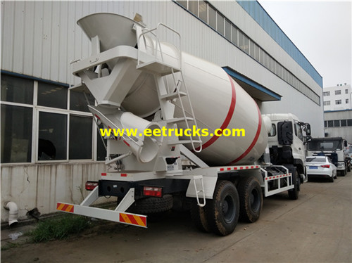 10 Wheeler 8000L Beton Kuchanganya Malori