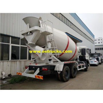 10 Wheeler 8000L Beton Mixing Trucks