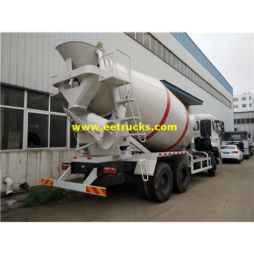 10 Wheeler 8000L Beton Mixing Trucks