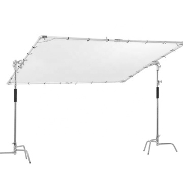 3*3m Portable Butterfly Diffuser Reflector Frame Light Modifier Panel Collapsible Sun Scrim Kit