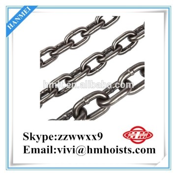 long time used nacm90 proof coil chain g30 link chain galvanized