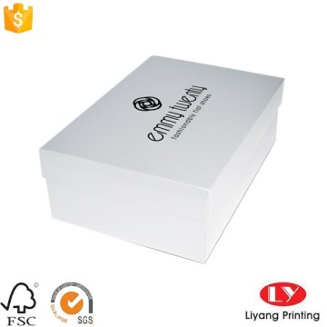 Luxury Cardboard Shoe Packaging Box with Lid