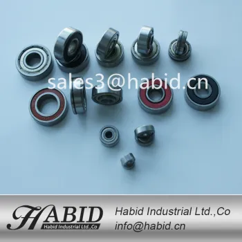 High performance miniature bearings 608 ABEC-7deep groove ball bearing 8*22*7mm