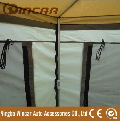 Foxwing awning Retractable Car Roof Top Tent With Fox wing awning