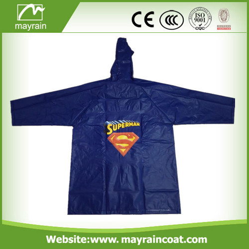 Low Price PVC Kids Raincoat