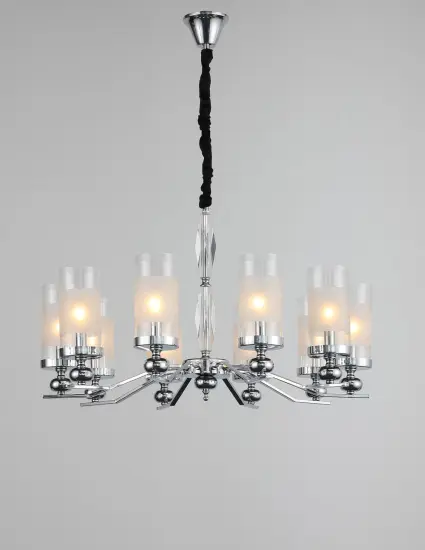 Modern Minimalism Indoor Living Room Iron Chandelier