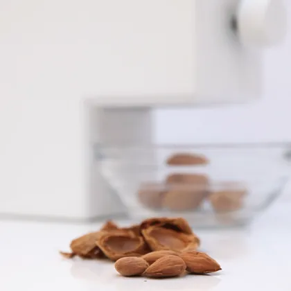 Adjustable Electric Nutcracker for almonds, hazelnuts, pistachios, & pecans: Easy Nuts Shell Opener