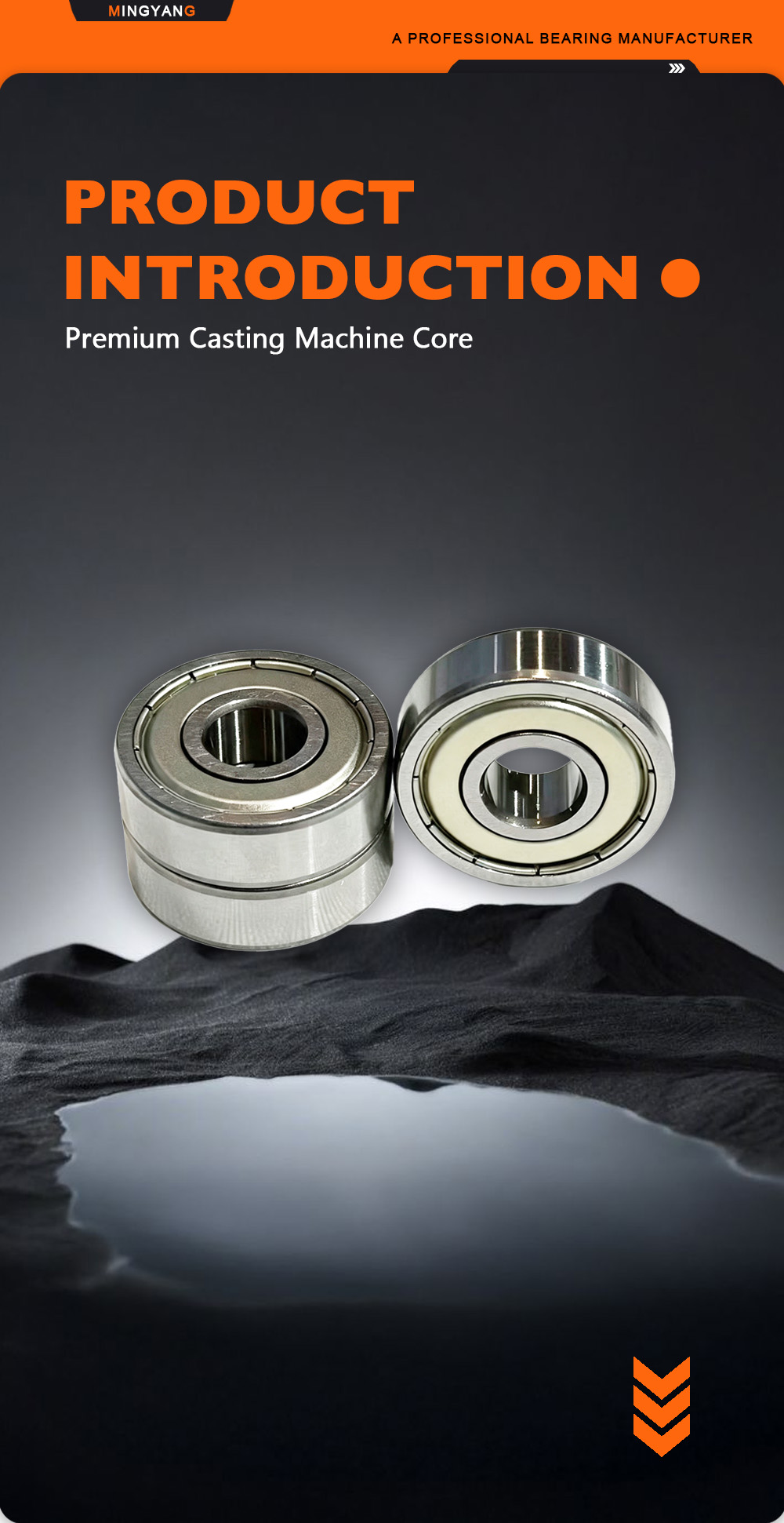 629‑ZZ Low‑Noise Mechanical Ball Bearing X