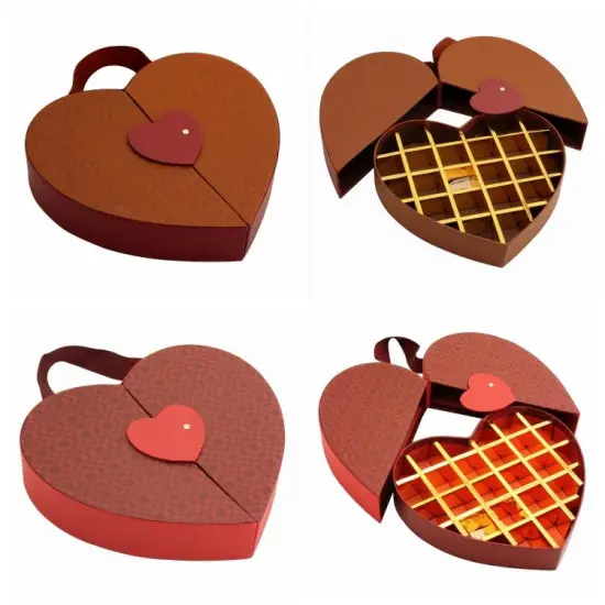 Tether Clamshell Hand-made Chocolate Paper Box