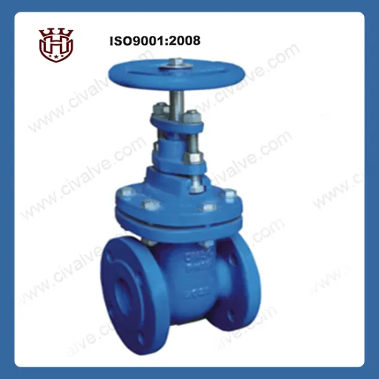 DIN3352 F4 Stem Metal Seat water Gate Valve