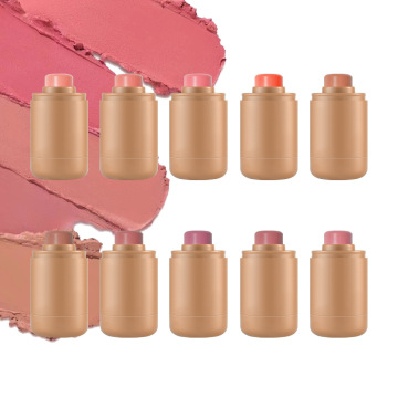 Custom Logo Waterproof Vegan Creamy Pink Blush Stick