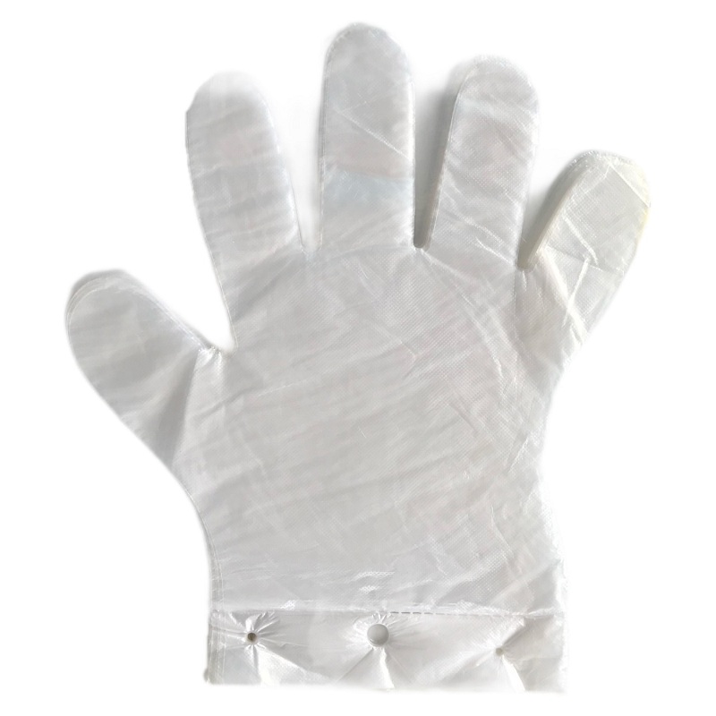 Jednorázové plastové PE rukavice